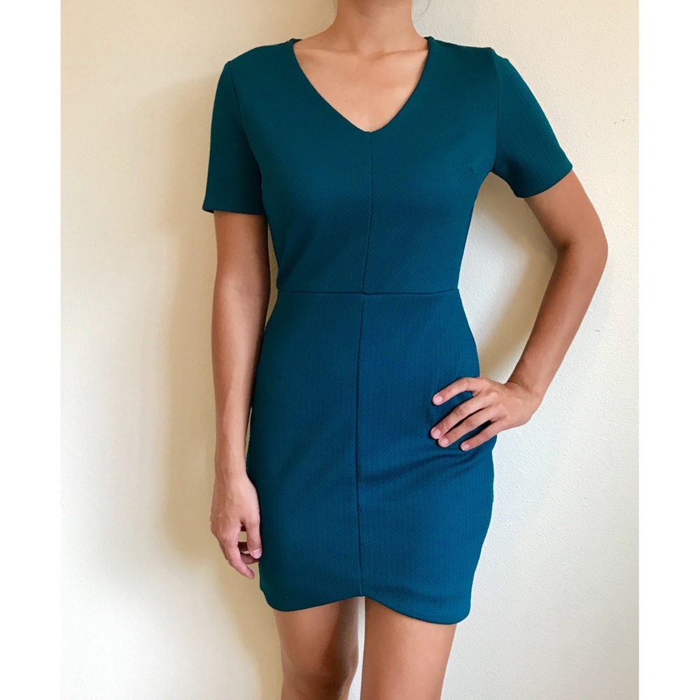 Forever 21 Green Mini Dress